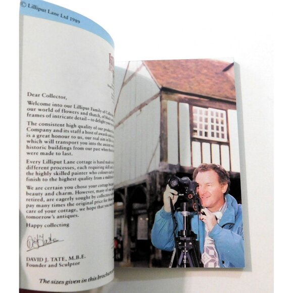 Lilliput Lane Collectible Miniature Figurines Booklet 1989 Decorative Guide - Picture 3 of 7